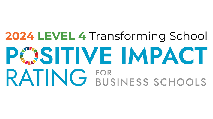 Drexel LeBow achieved a Level 4 in the 2024 Positive Impact Rating