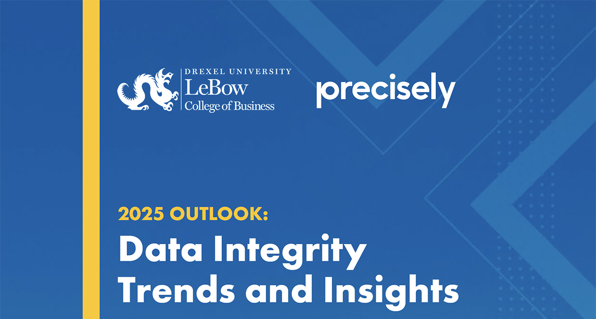 Drexel LeBow and Precisely 2025 Outlook Report Cover