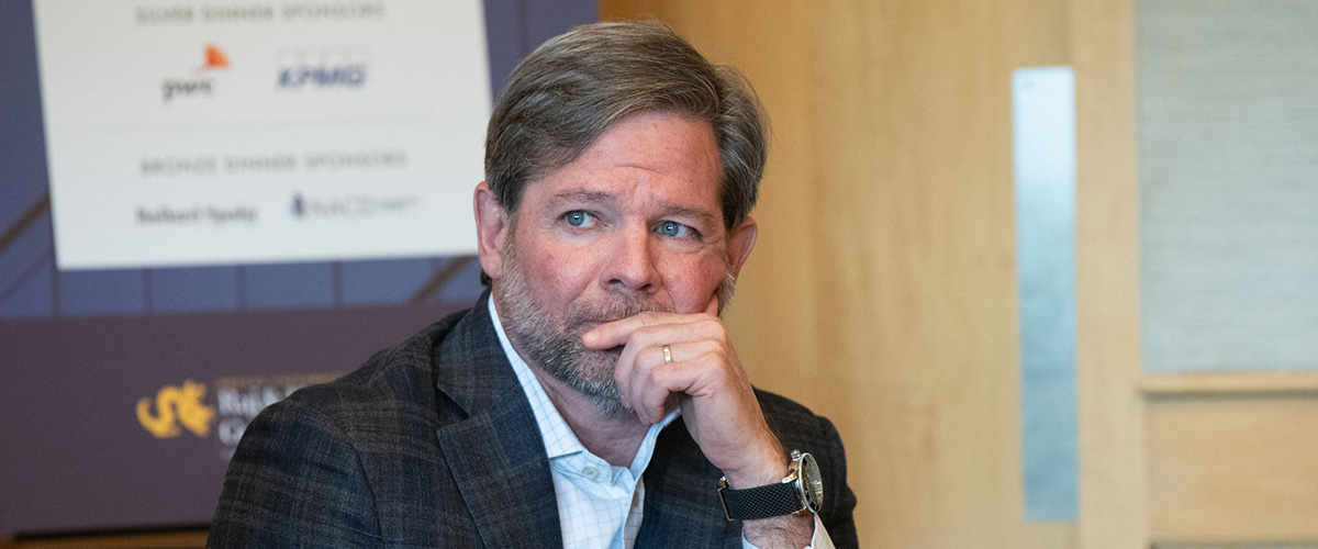 Terrence Curtin participating in an Institute event