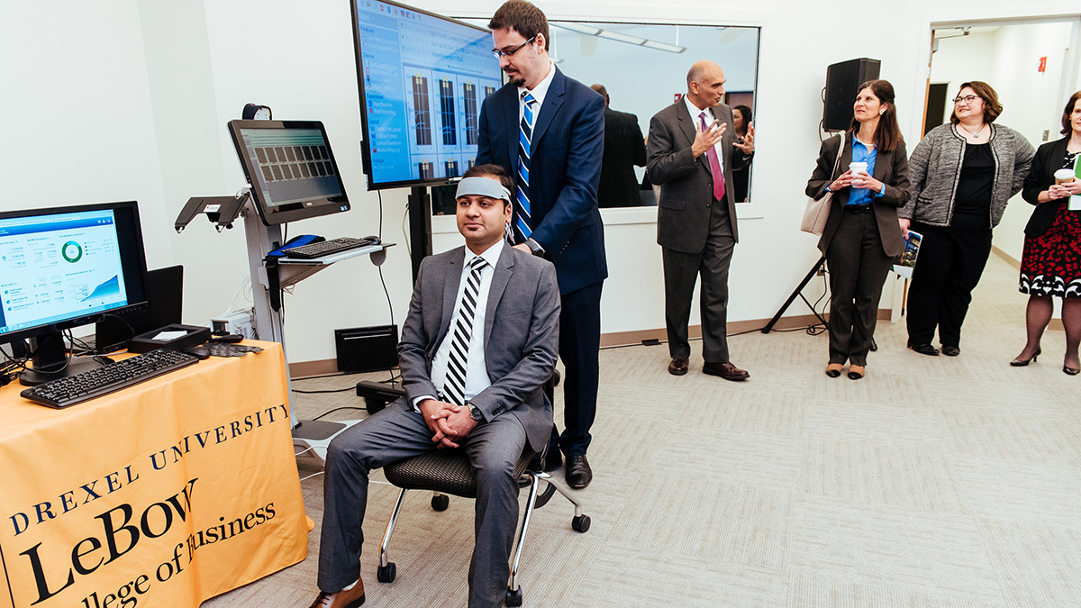 attendees experience state-of-the-art technology during an event