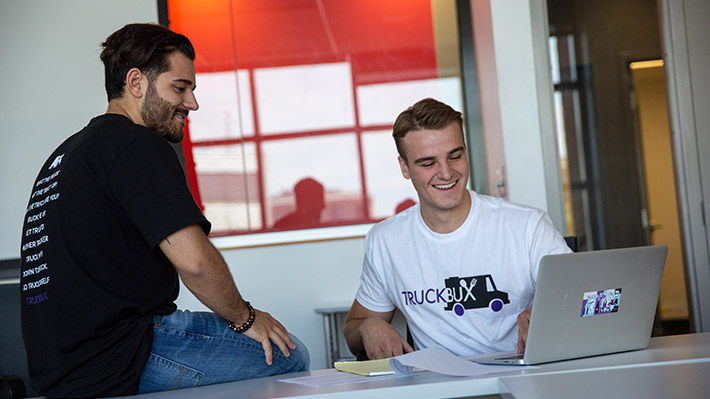 TruckBux Founders discuss business plans