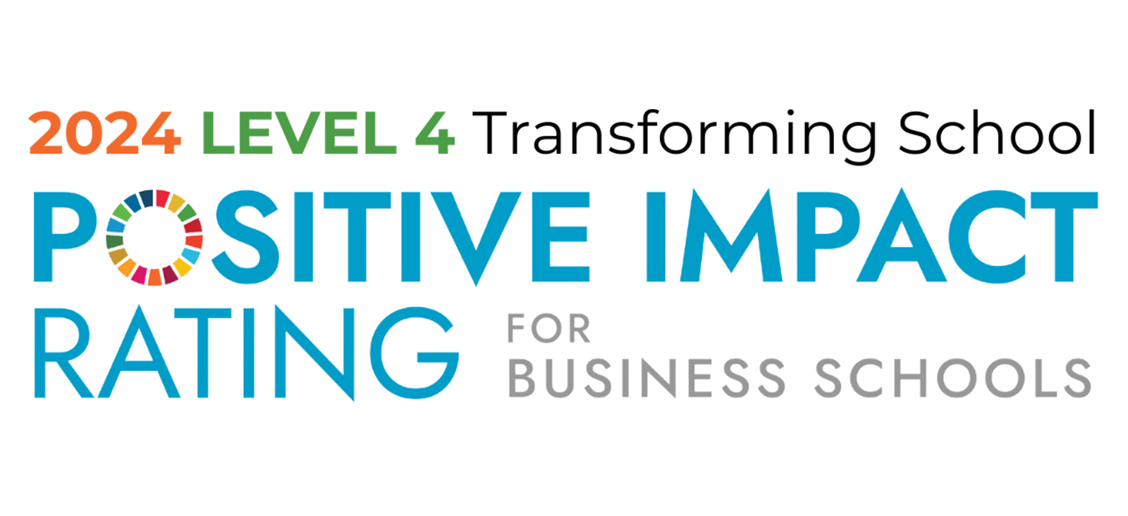 Drexel LeBow achieved a Level 4 rating by the 2024 Positive Impact Rating