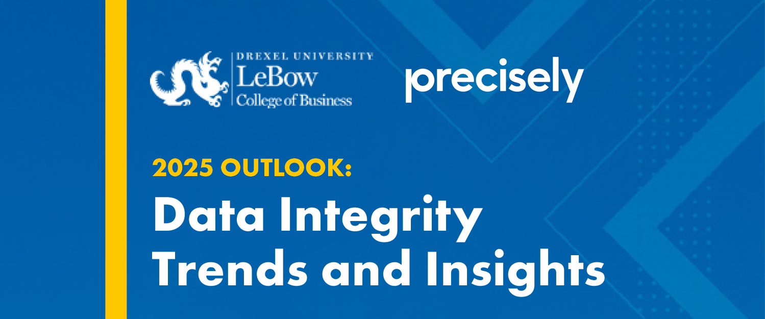 Drexel LeBow and Precisely 2025 Outlook Report Cover