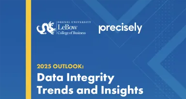 Drexel LeBow and Precisely 2025 Outlook Report Cover